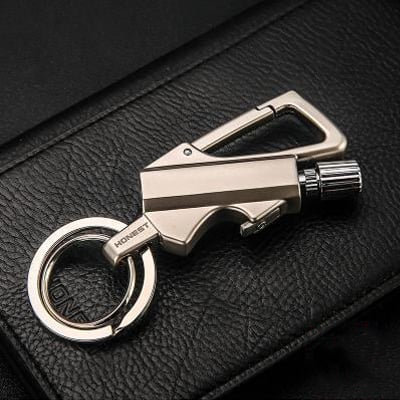 🔥Permanent Match Infinity Lighter with Multitool Keychain Bottle Opener