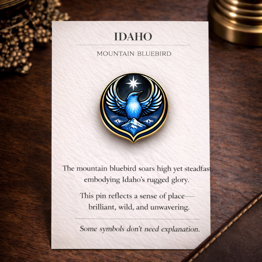 State Bird Pins Collection
