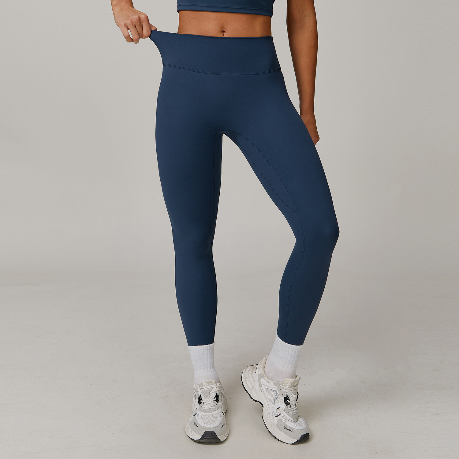 Ombreezy Tummy-Control Brushed Quick-Dry Yoga Leggings