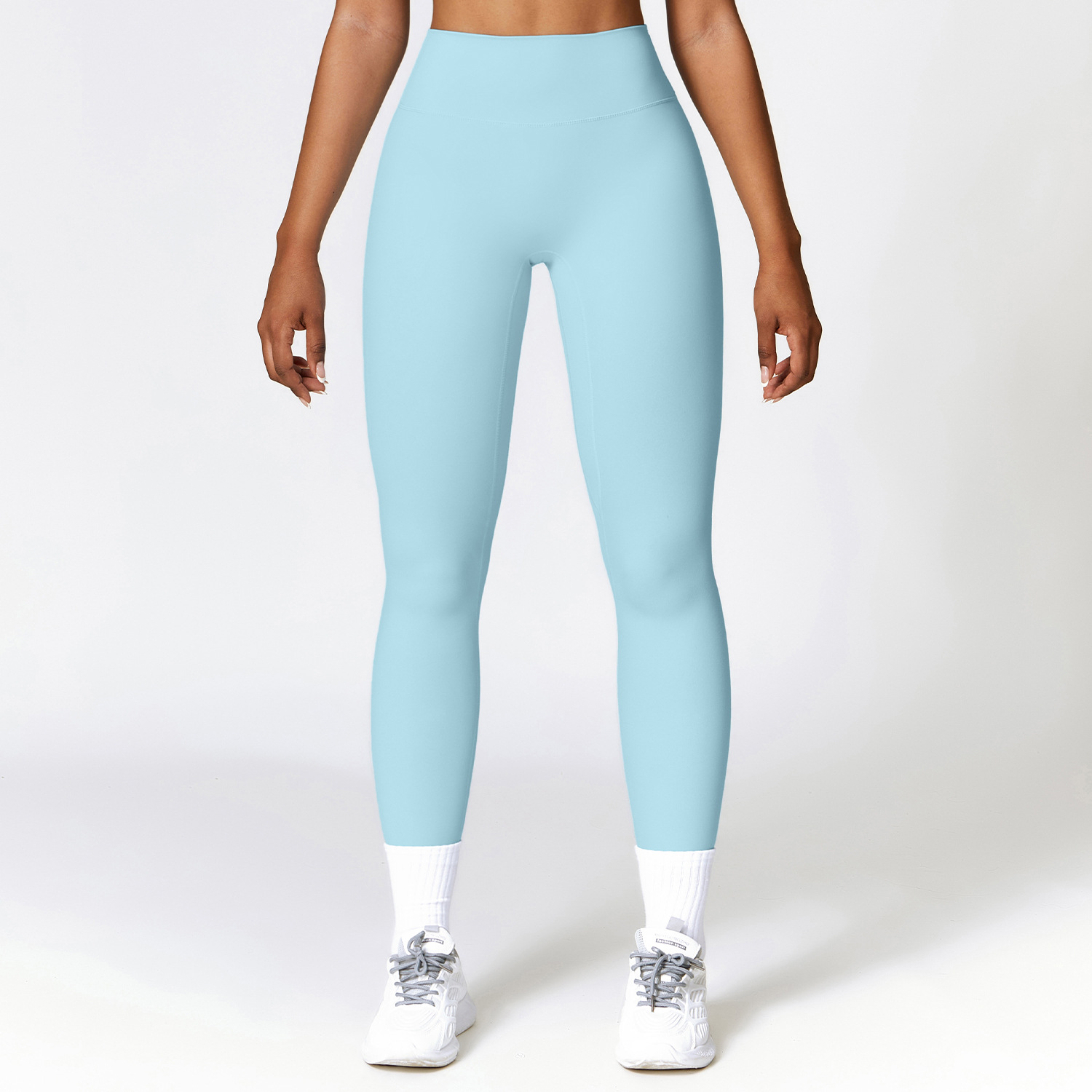 Ombreezy Tummy-Control Brushed Quick-Dry Yoga Leggings