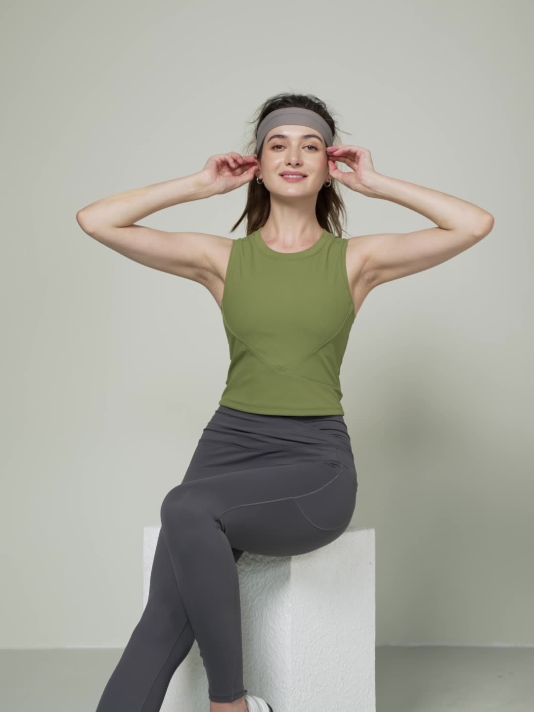 High-Stretch Soft Yoga Tank