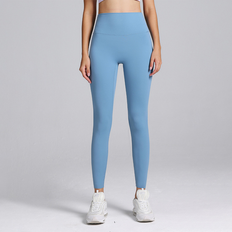 Ombreezy Lycra™ High-Waisted Seamless Yoga Leggings