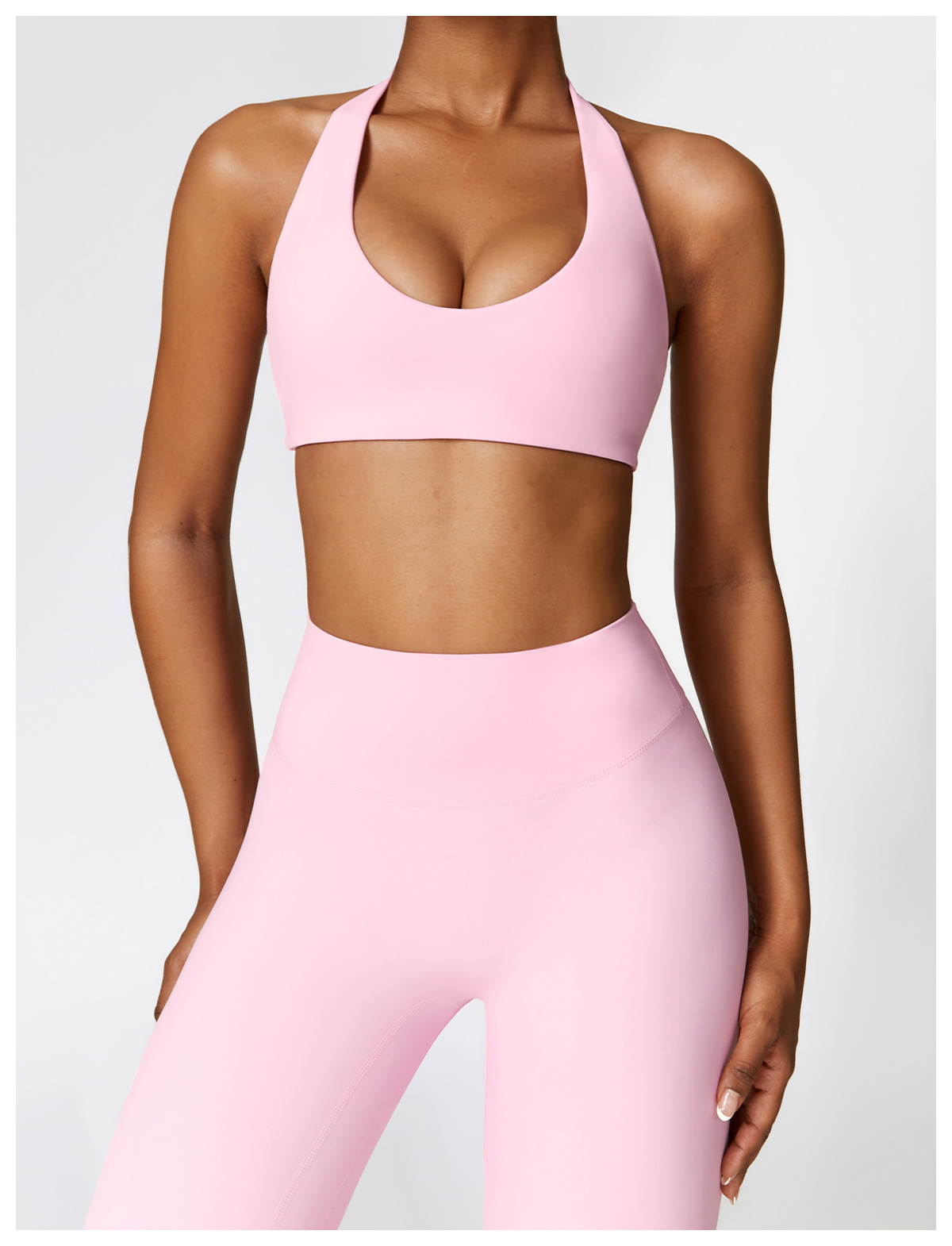 Ombreezy Tummy-Control Brushed Quick-Dry Yoga Leggings