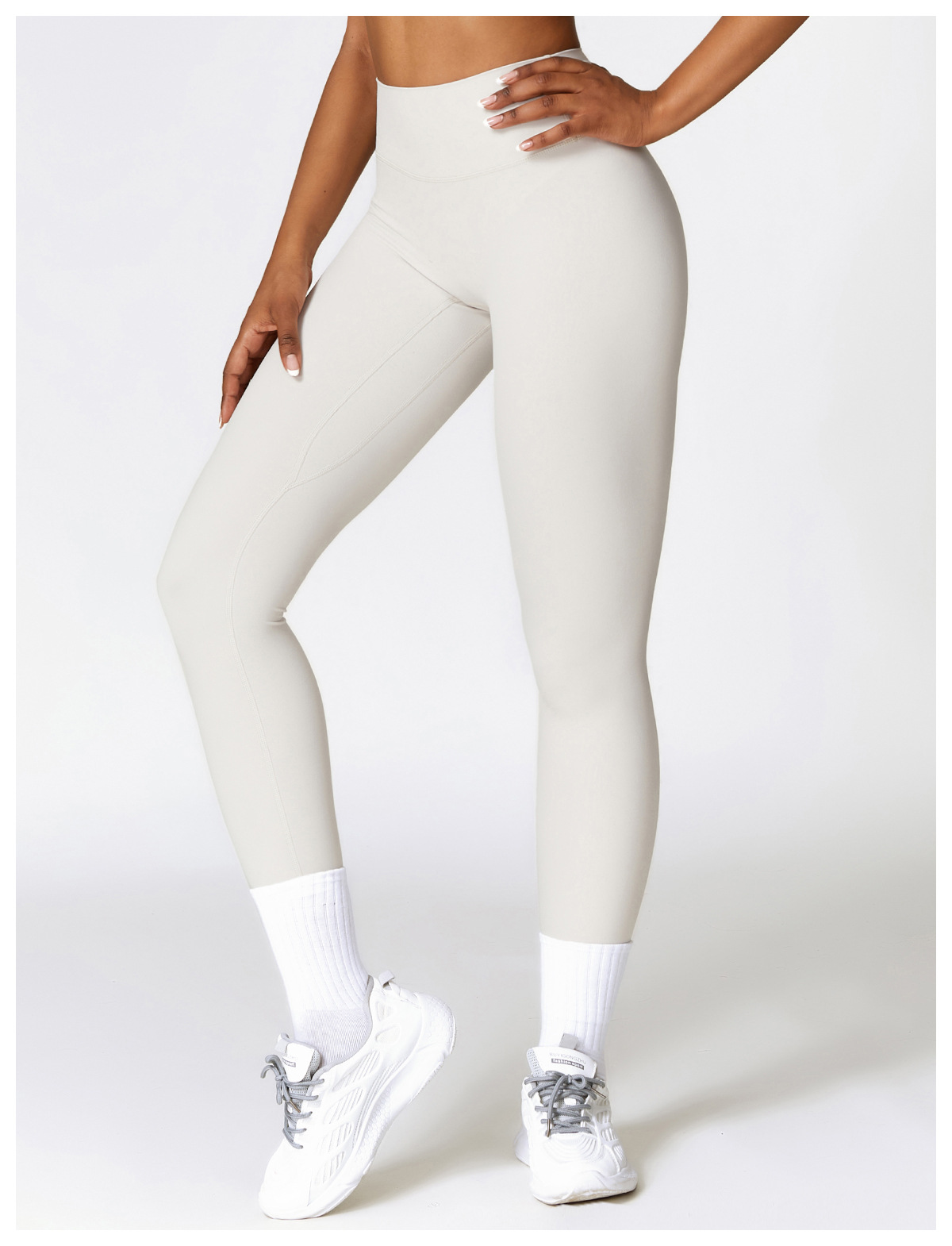 Ombreezy Tummy-Control Brushed Quick-Dry Yoga Leggings