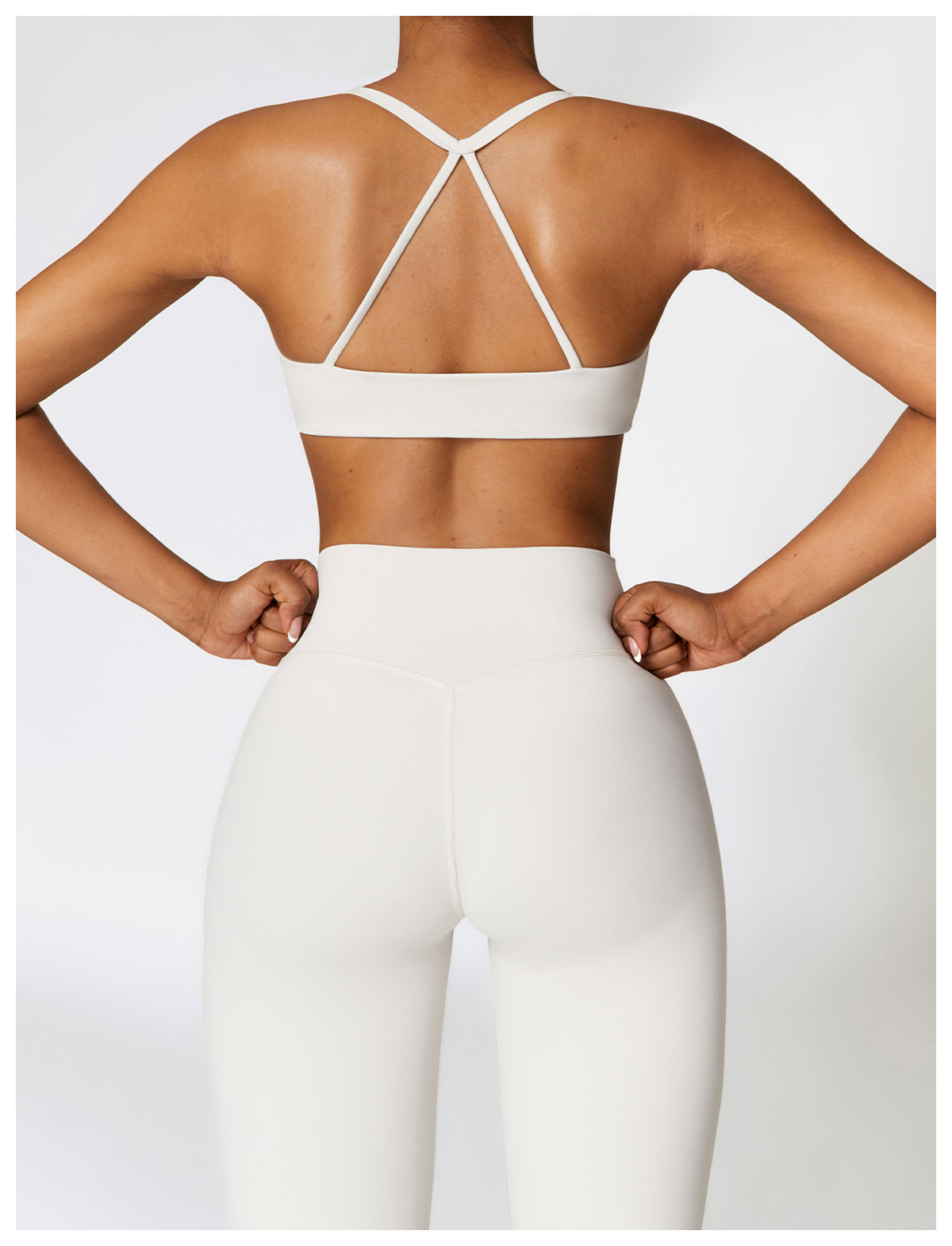 Ombreezy Tummy-Control Brushed Quick-Dry Yoga Leggings