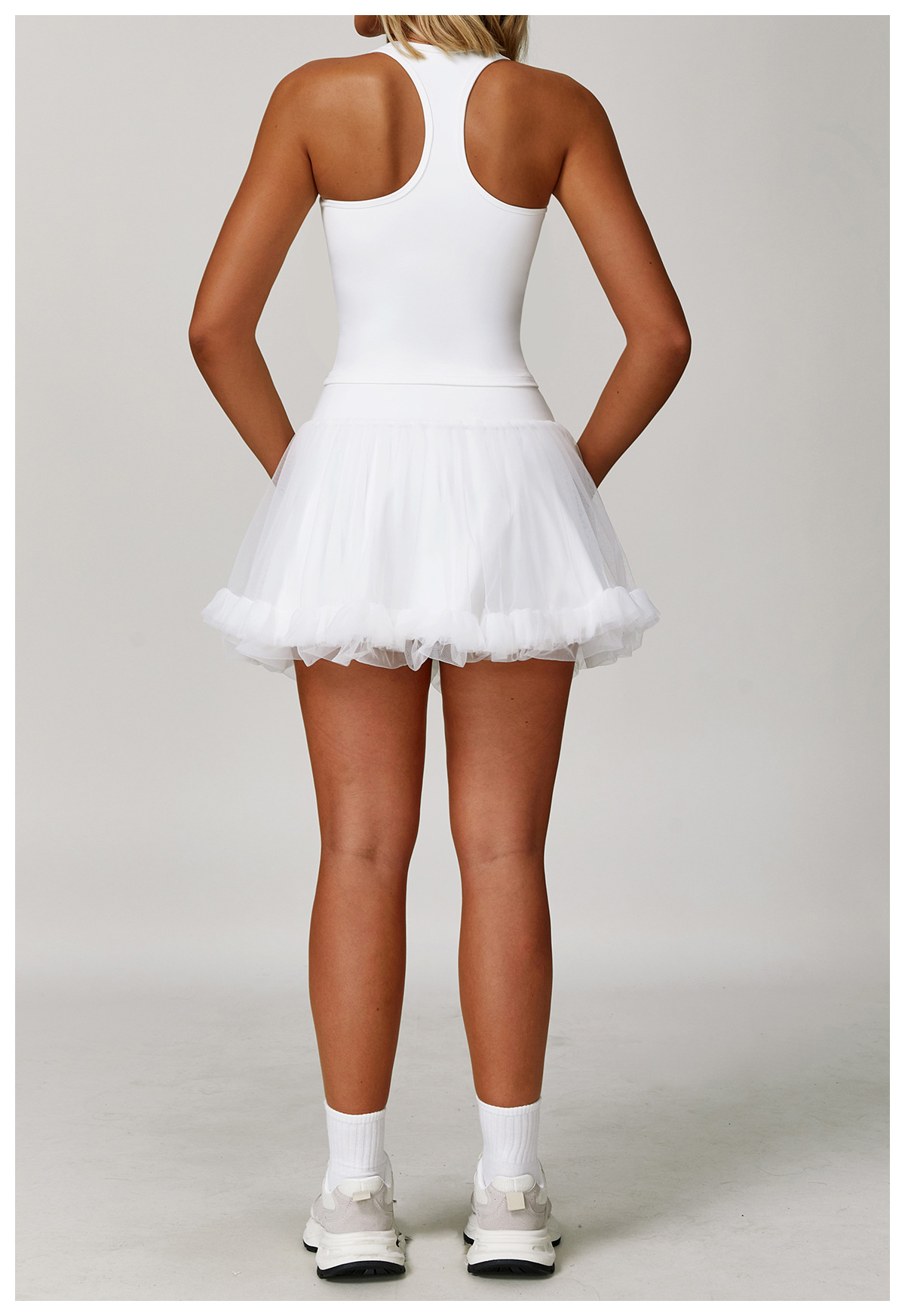 Ombreezy Brushed T-Back Sports Tank