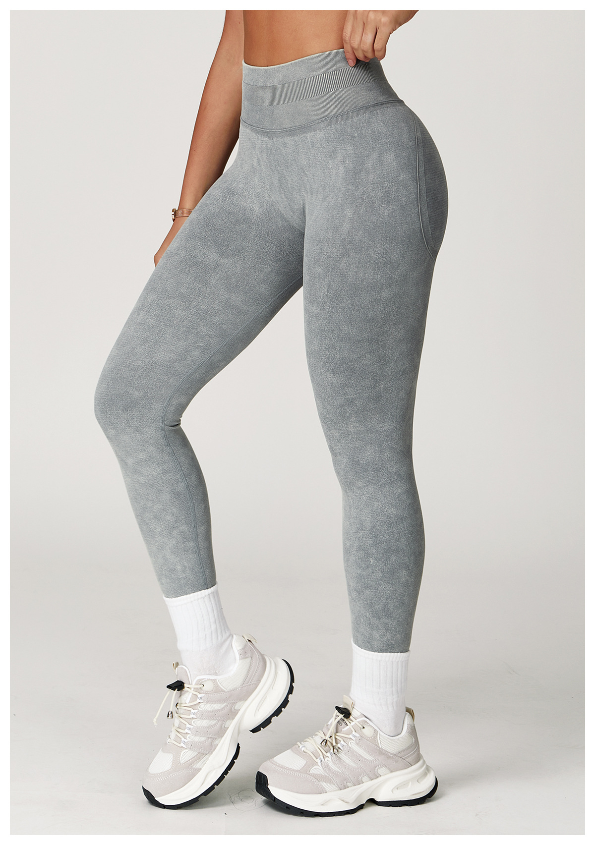 Ombreezy Seamless Sand-Washed Yoga Leggings