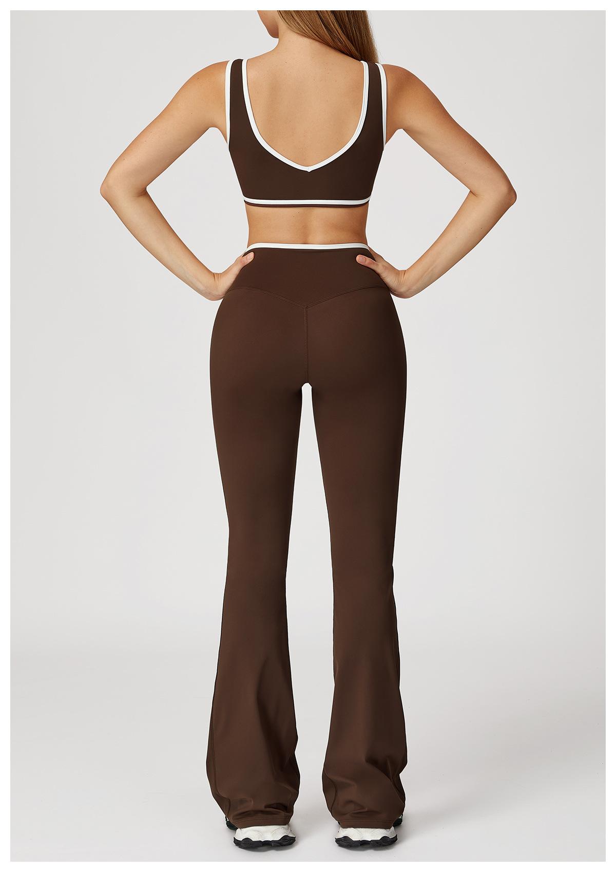 Ombreezy Slim-Fit Flared Yoga Leggings