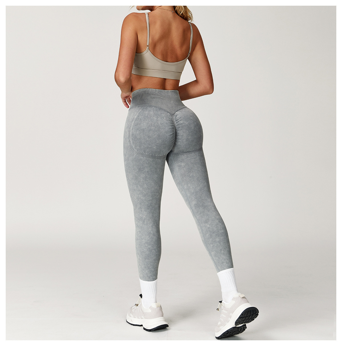 Ombreezy Seamless Sand-Washed Yoga Leggings
