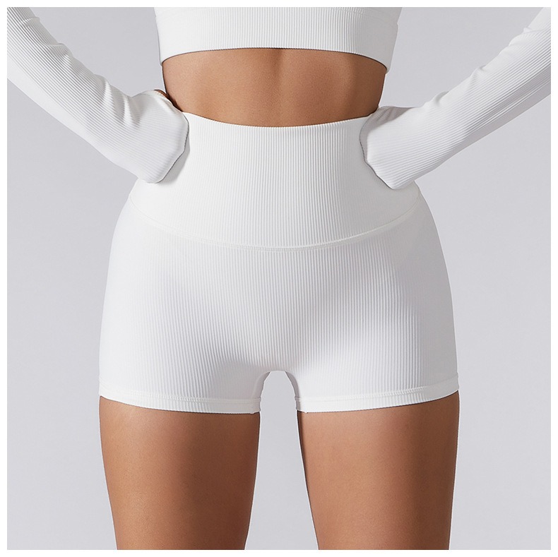 High-Waisted Sculpting Workout Shorts