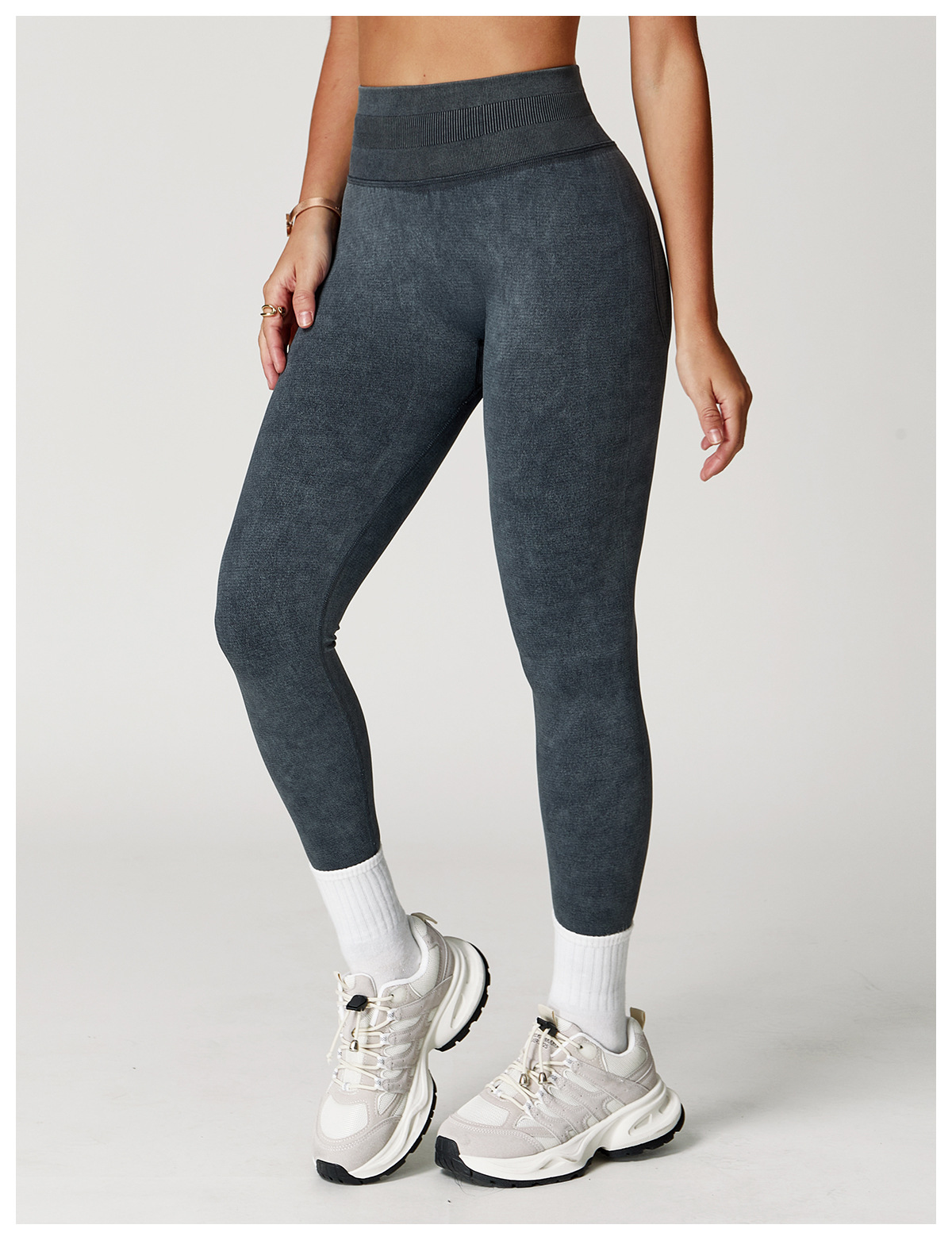 Ombreezy Seamless Sand-Washed Yoga Leggings