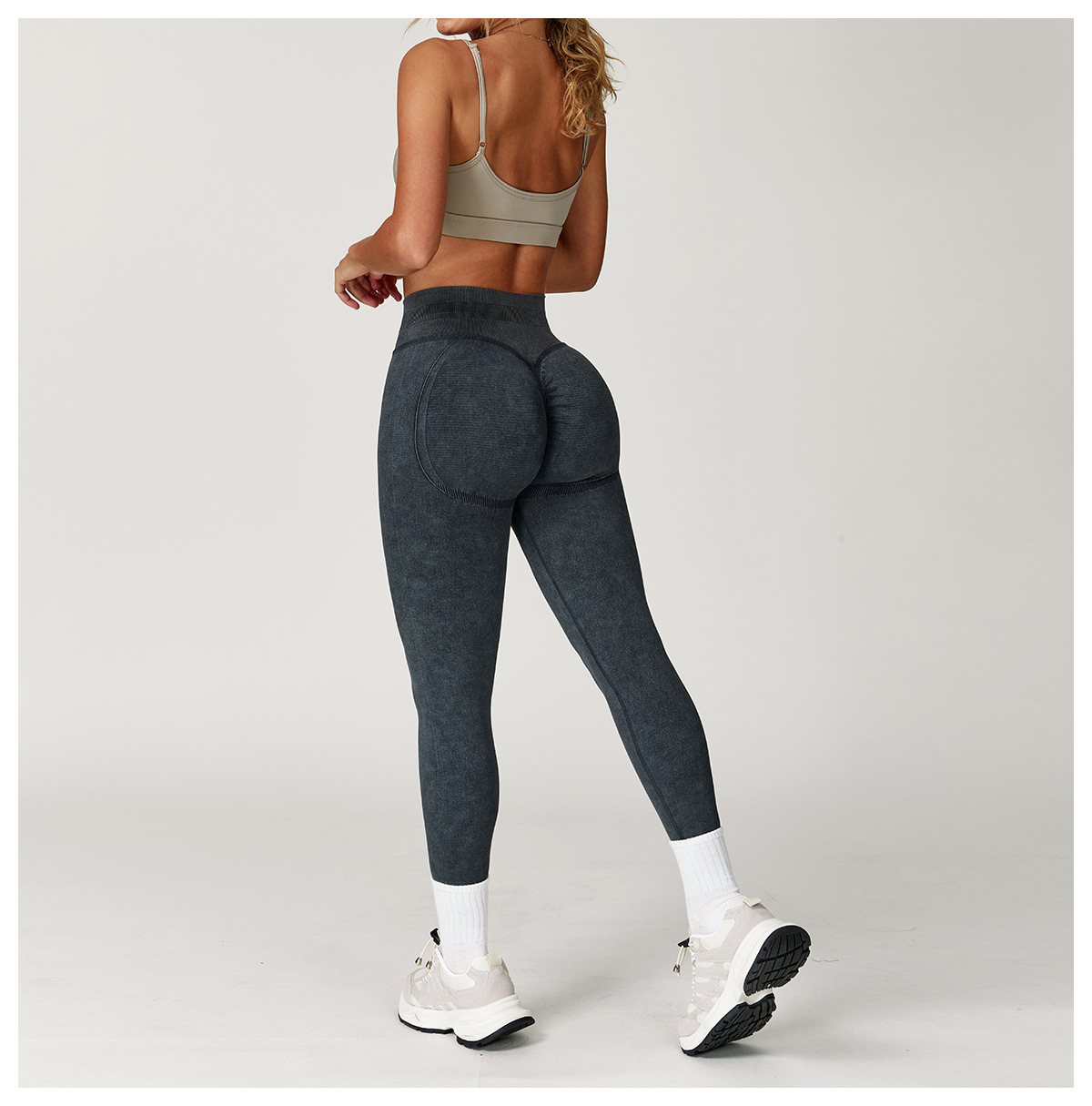 Ombreezy Seamless Sand-Washed Yoga Leggings