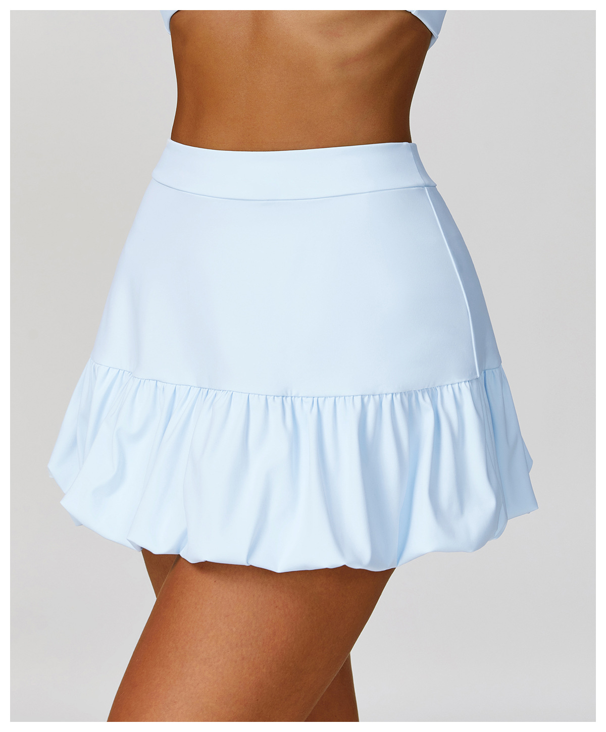 Quick-Dry Tennis Skirt with Anti-Slip Layer & Ventilation