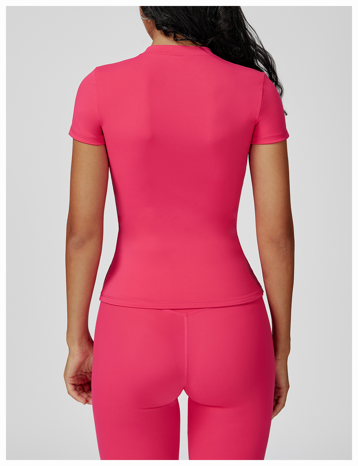 Ombreezy Quick-Dry Yoga Short-Sleeve Top