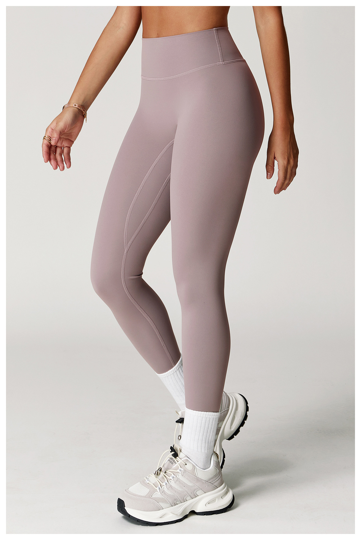 Ombreezy Tummy-Control Brushed Quick-Dry Yoga Leggings