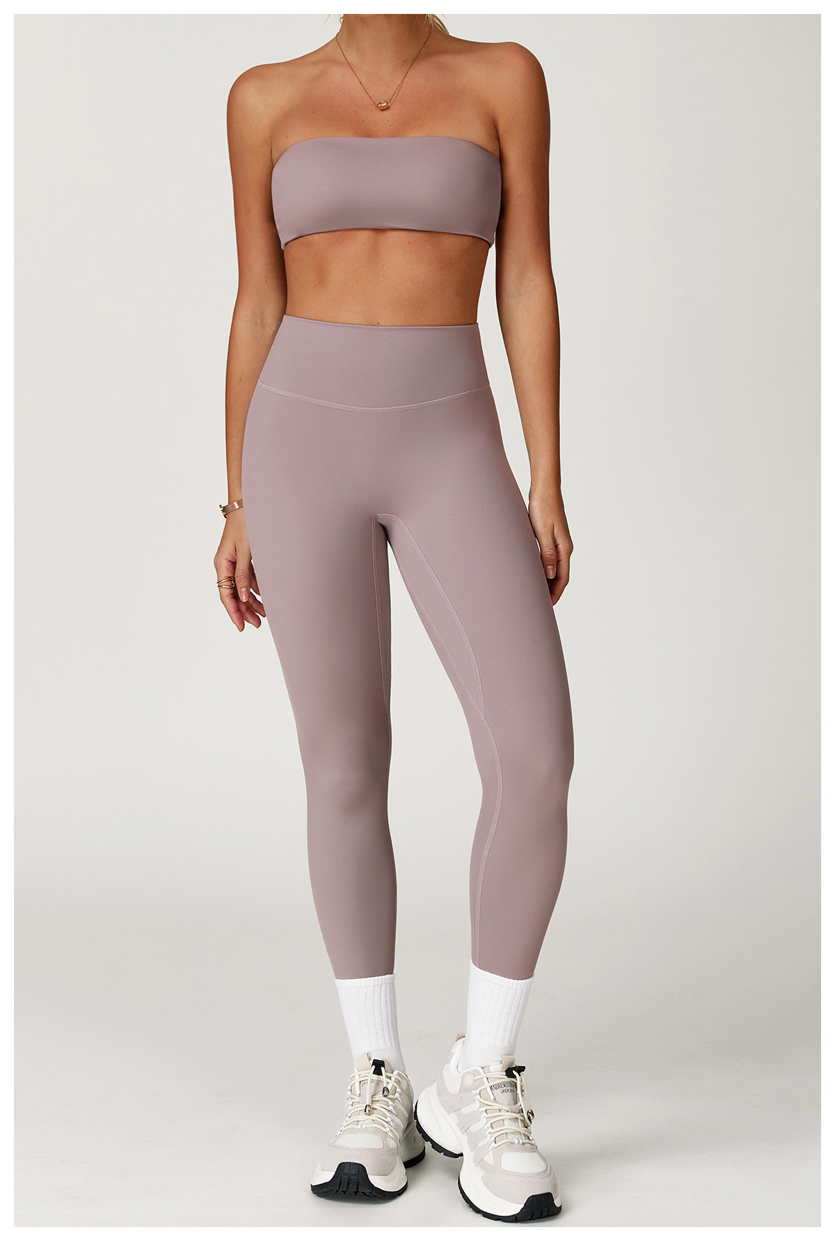 Ombreezy Tummy-Control Brushed Quick-Dry Yoga Leggings