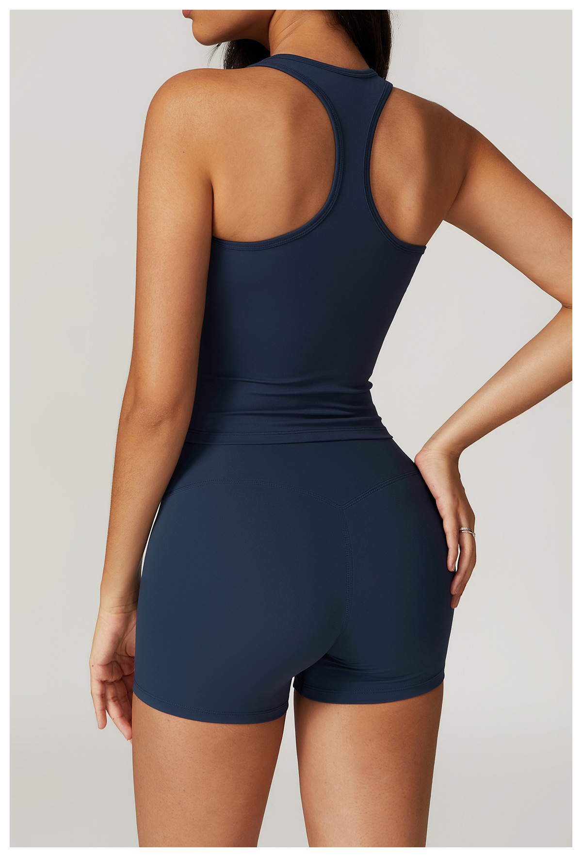 Ombreezy Brushed T-Back Sports Tank