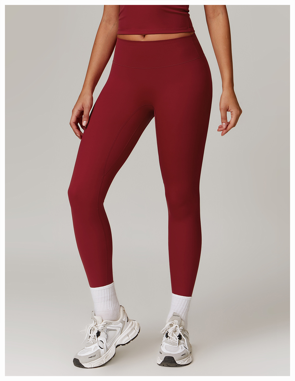 Ombreezy Tummy-Control Brushed Quick-Dry Yoga Leggings