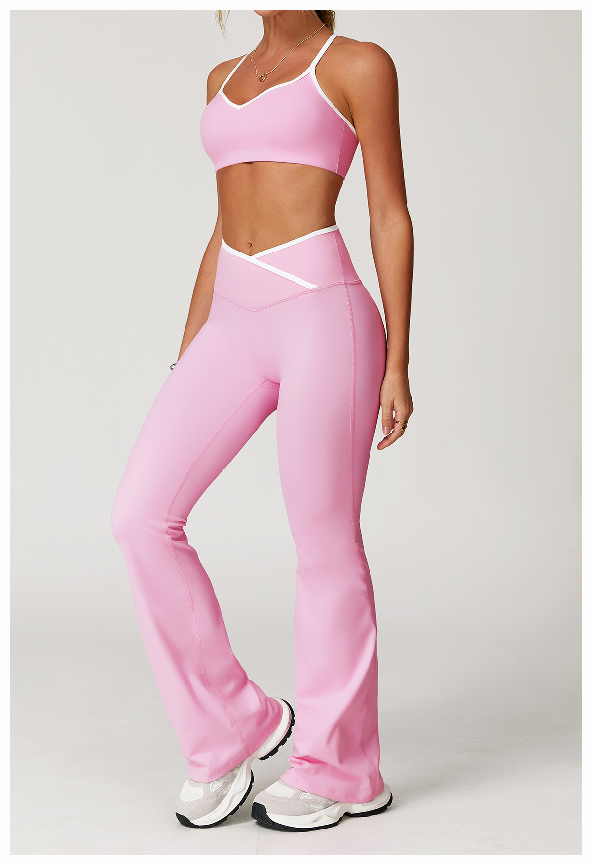 Ombreezy Slim-Fit Flared Yoga Leggings