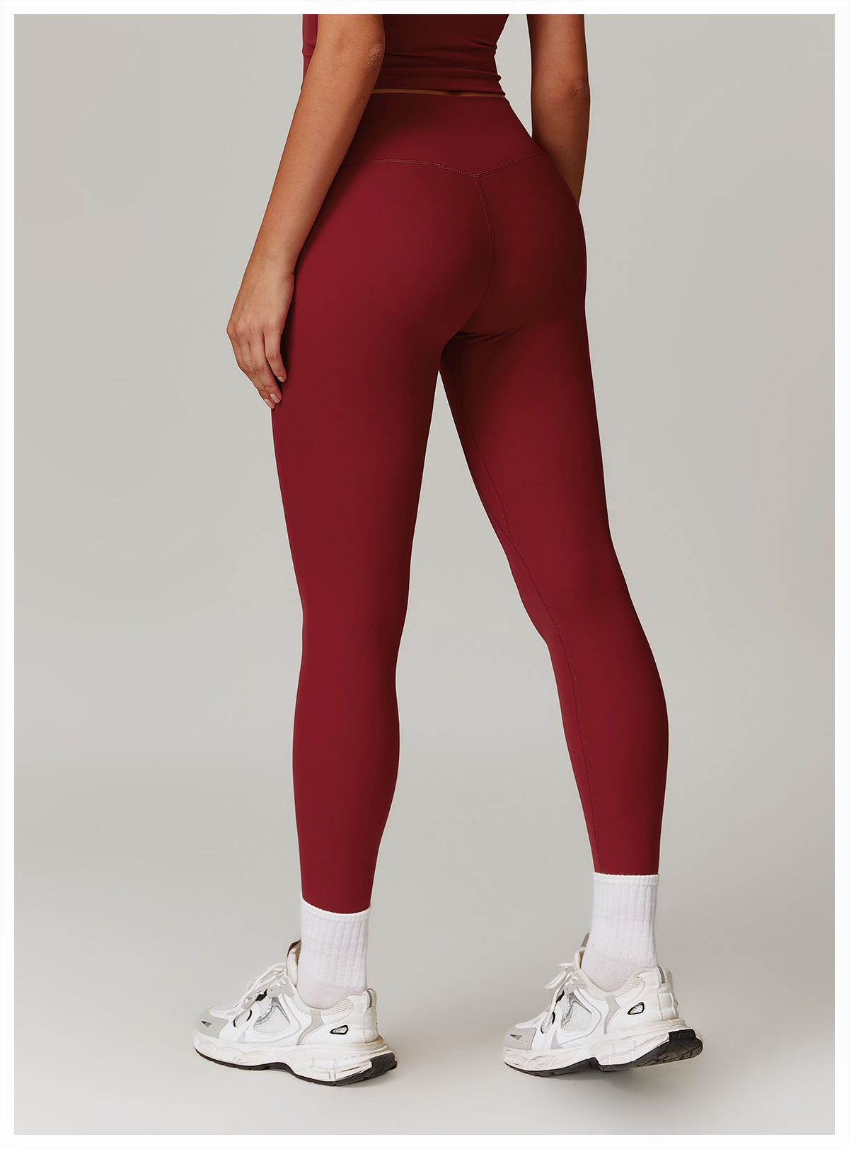 Ombreezy Tummy-Control Brushed Quick-Dry Yoga Leggings