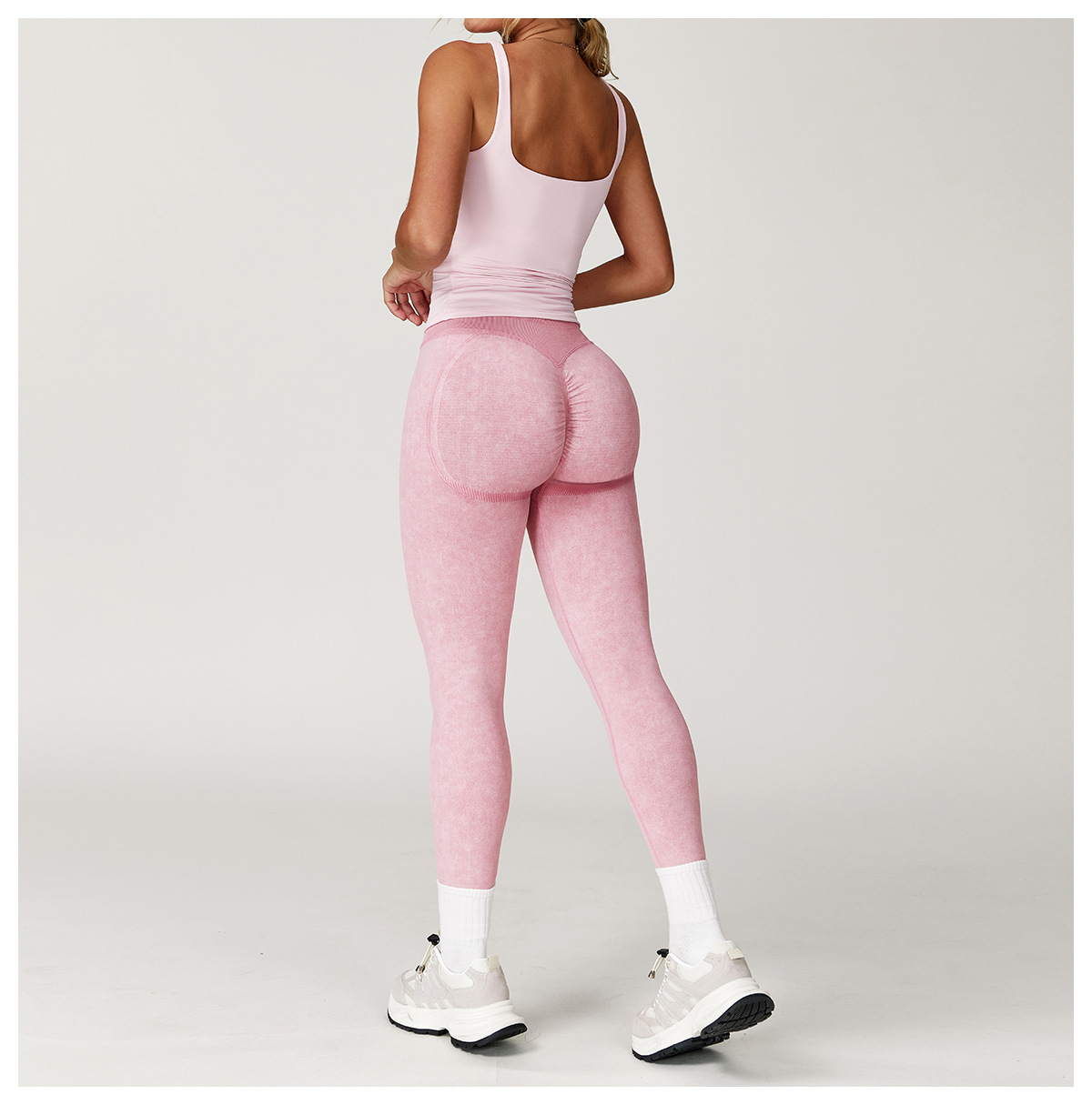 Ombreezy Seamless Sand-Washed Yoga Leggings