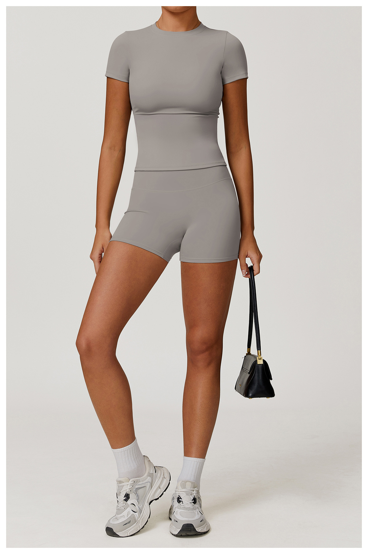 Ombreezy Quick-Dry Yoga Short-Sleeve Top