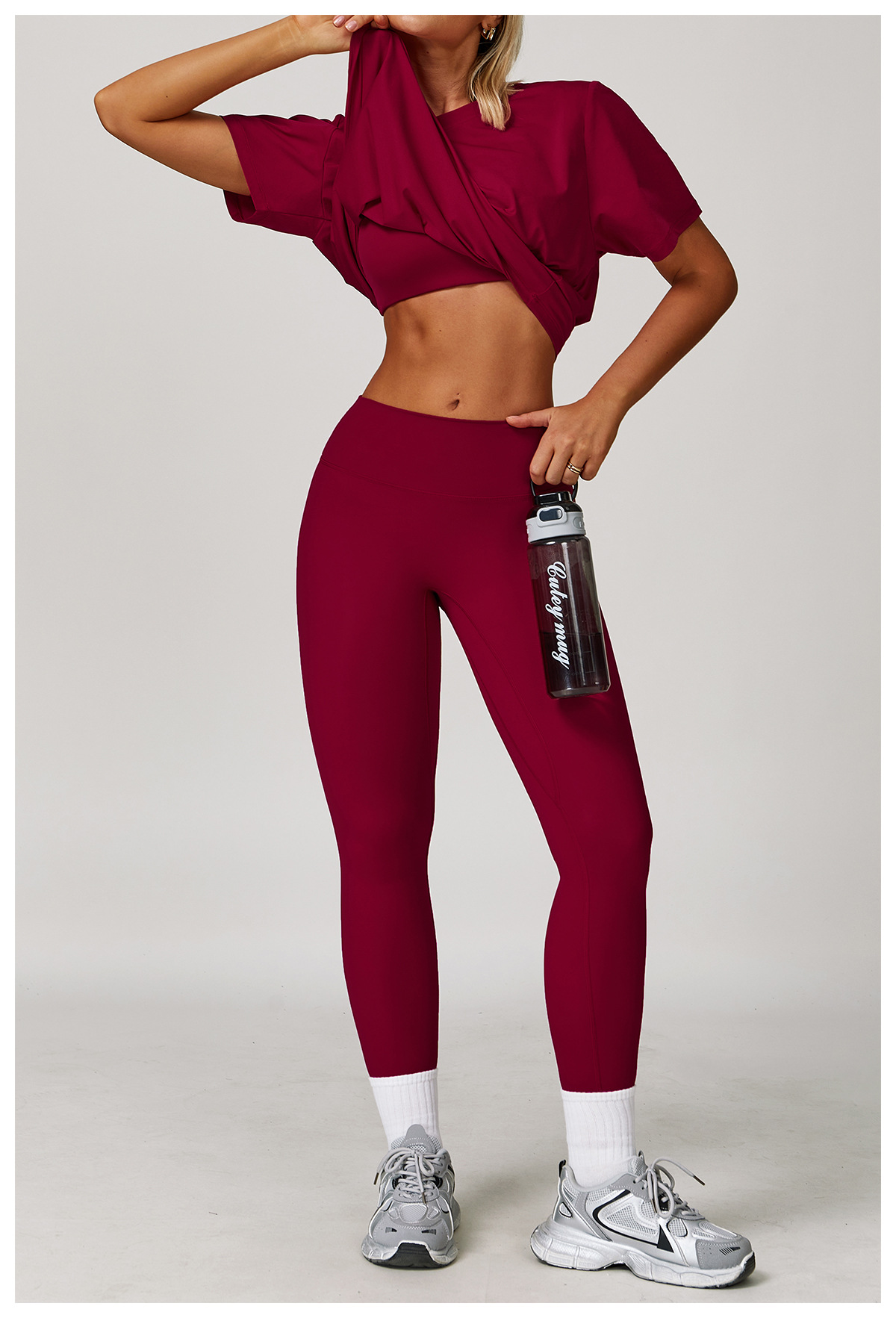 Versatile Round-Neck Relaxed Fit Quick-Dry Top