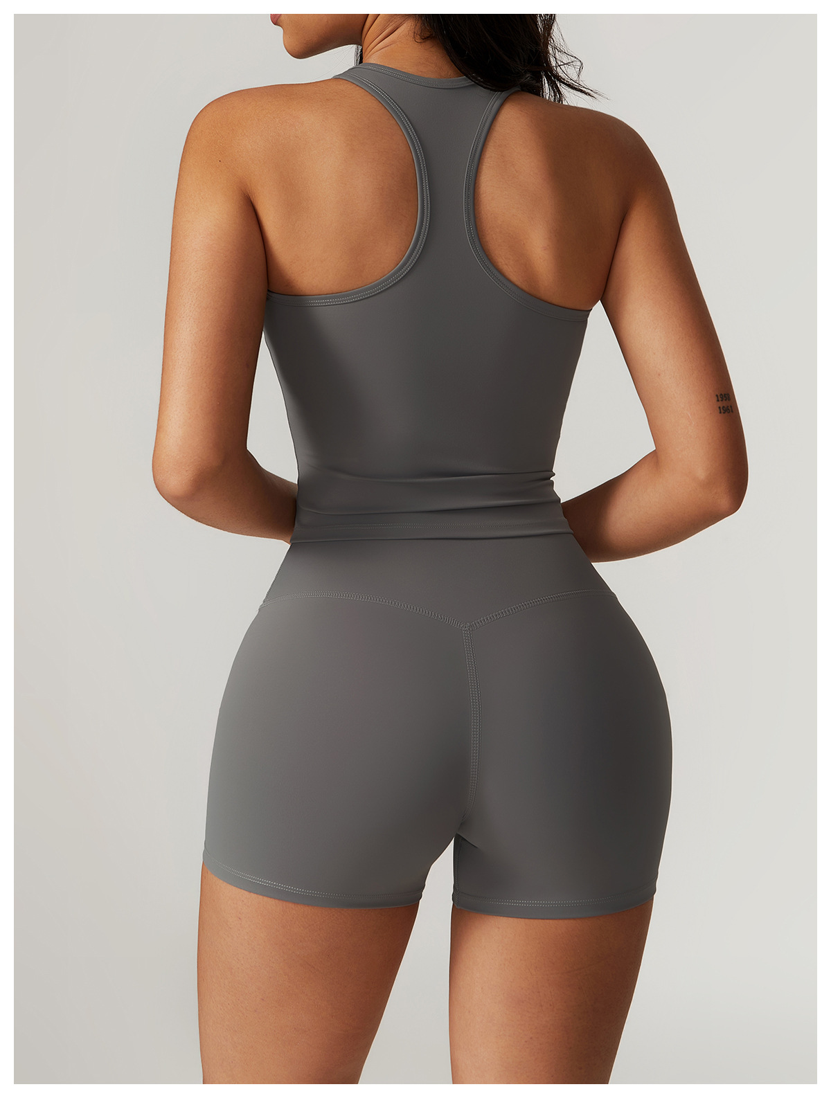 Ombreezy Brushed T-Back Sports Tank