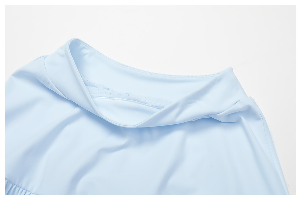 Quick-Dry Tennis Skirt with Anti-Slip Layer & Ventilation