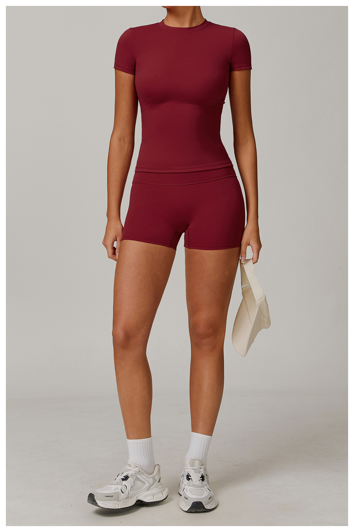 Ombreezy Quick-Dry Yoga Short-Sleeve Top