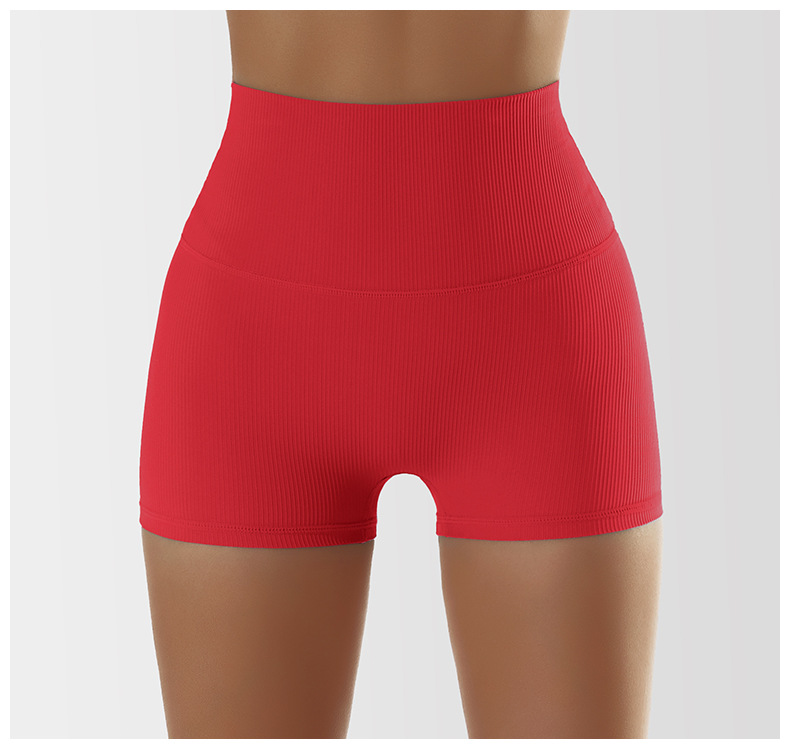 High-Waisted Sculpting Workout Shorts