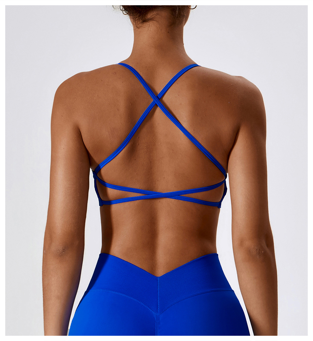 Ombreezy Seamless Quick-Dry Yoga Bra