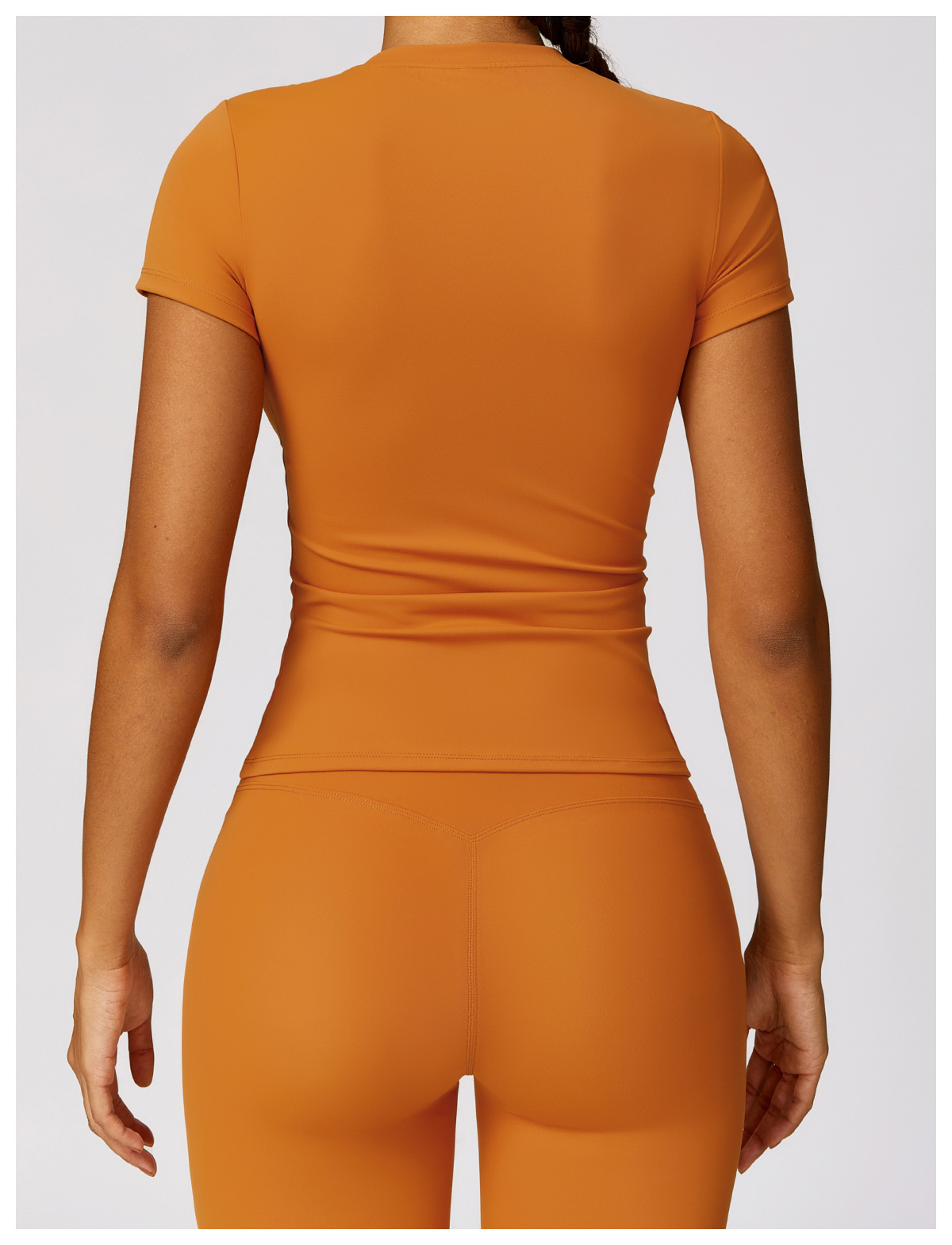 Ombreezy Quick-Dry Yoga Short-Sleeve Top