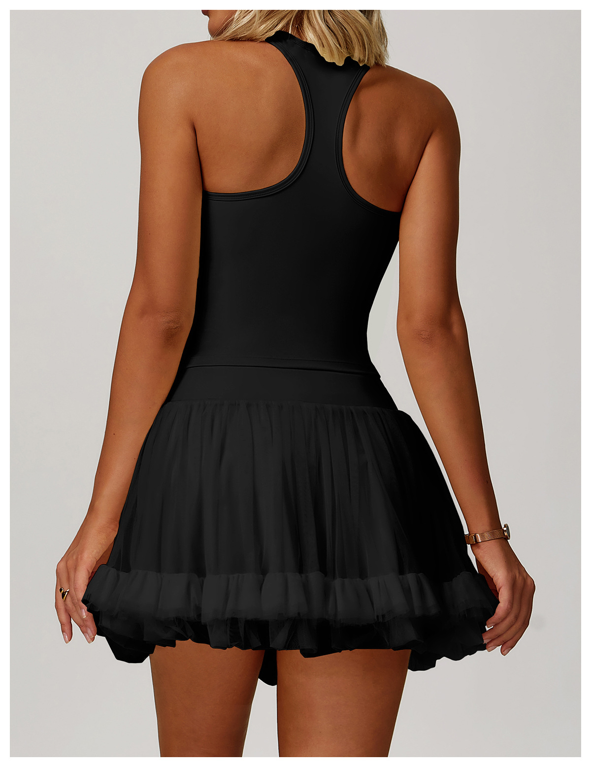 Ombreezy Brushed T-Back Sports Tank