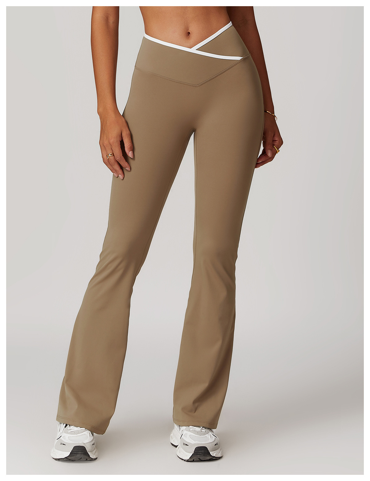 Ombreezy Slim-Fit Flared Yoga Leggings