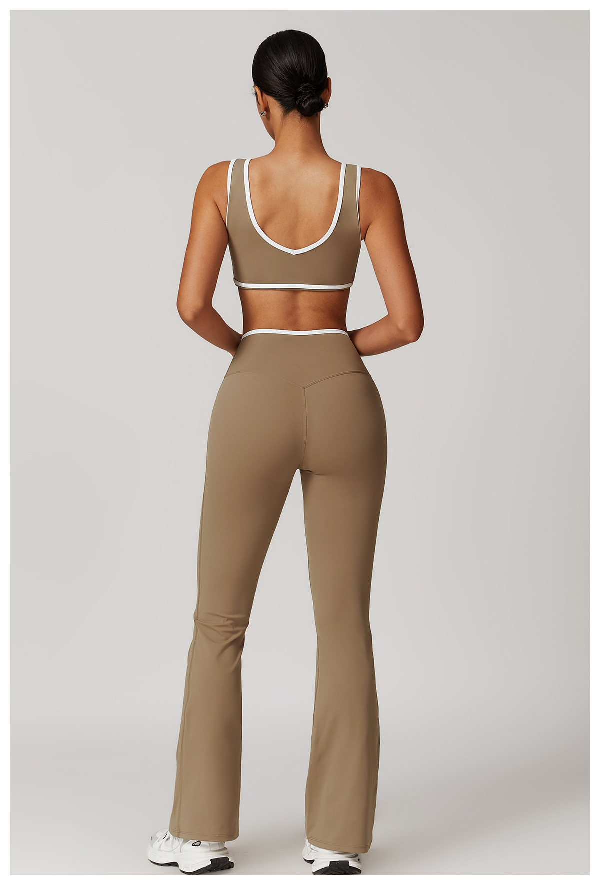 Ombreezy Slim-Fit Flared Yoga Leggings