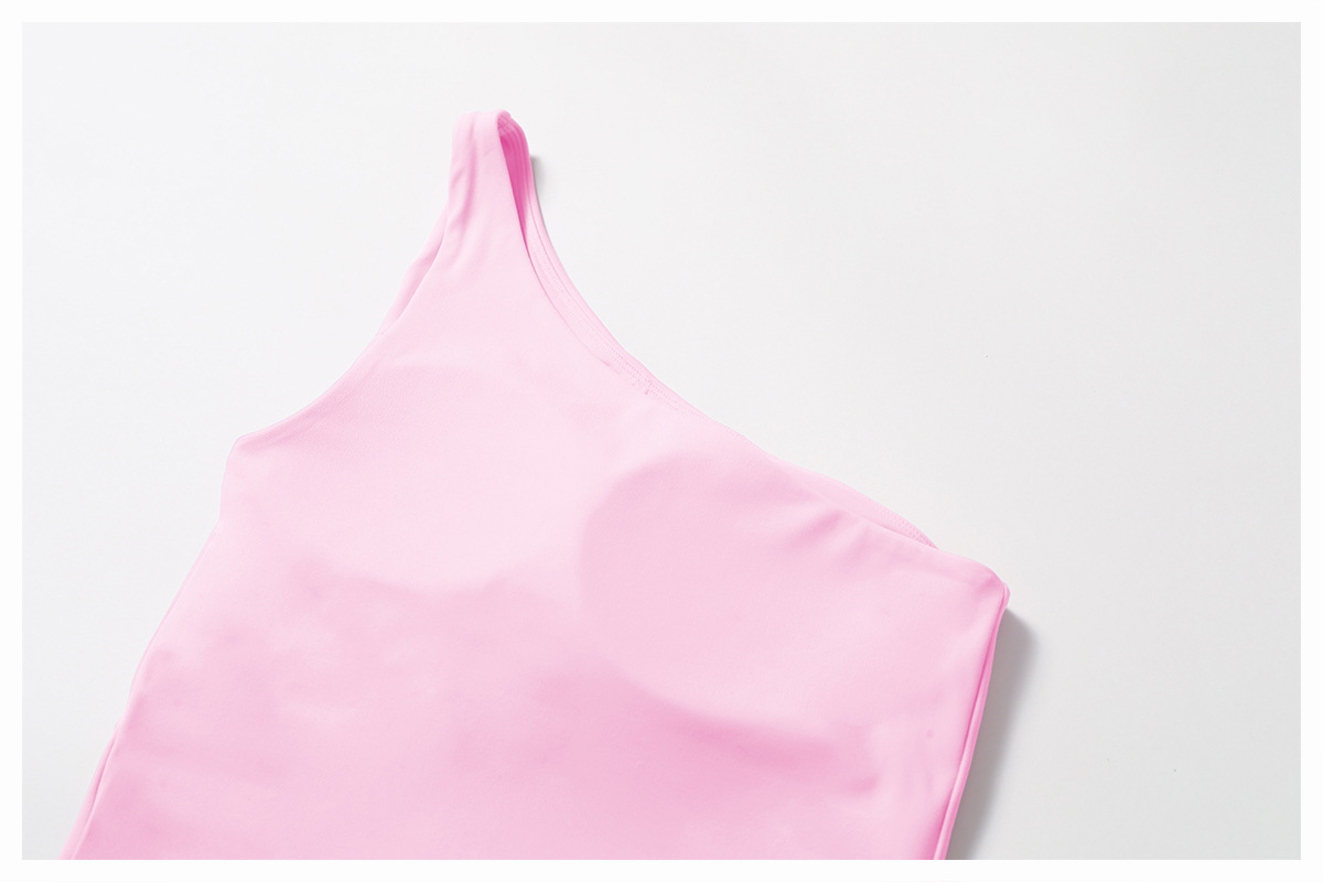 Ombreezy Asymmetric Single-Shoulder Sculpting Yoga Tank