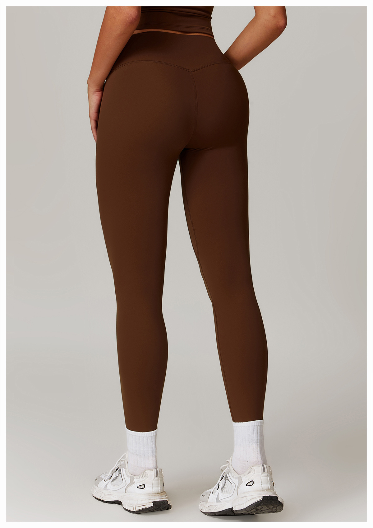 Ombreezy Tummy-Control Brushed Quick-Dry Yoga Leggings