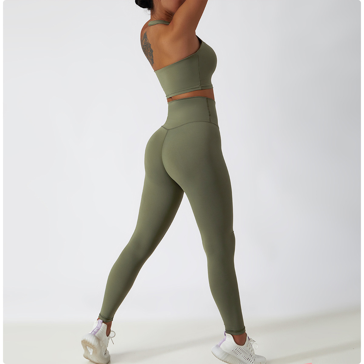 Ombreezy Halter Neck Breathable Sports Bra