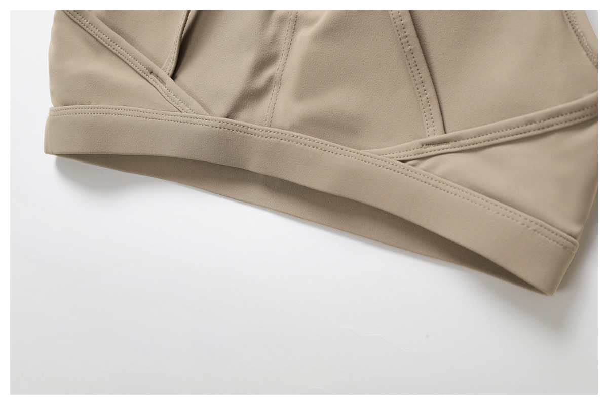 Ombreezy Strappy Back Sports Bra for Yoga & Fitness