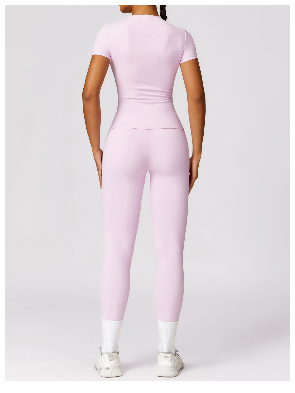 Ombreezy Quick-Dry Yoga Short-Sleeve Top