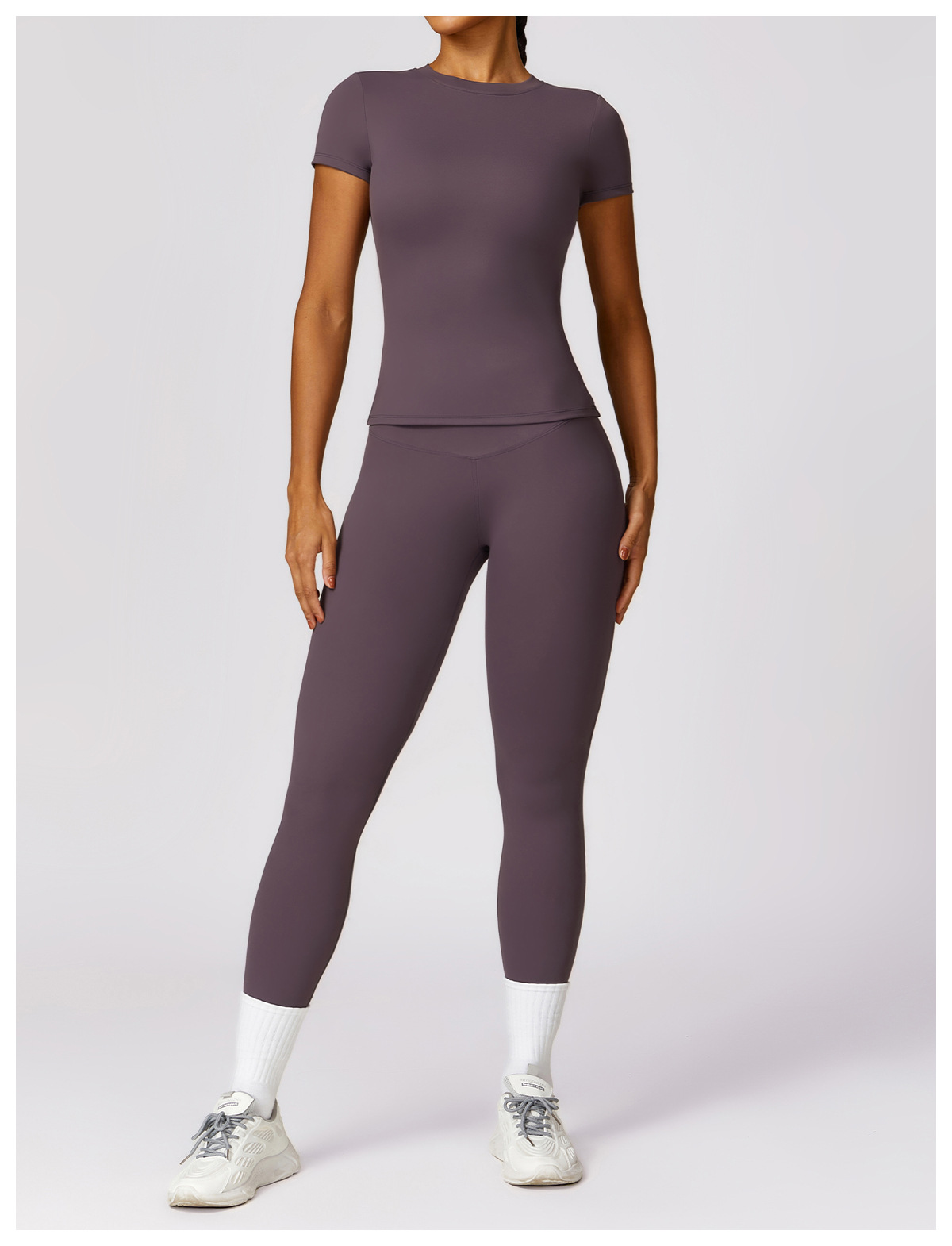 Ombreezy Quick-Dry Yoga Short-Sleeve Top