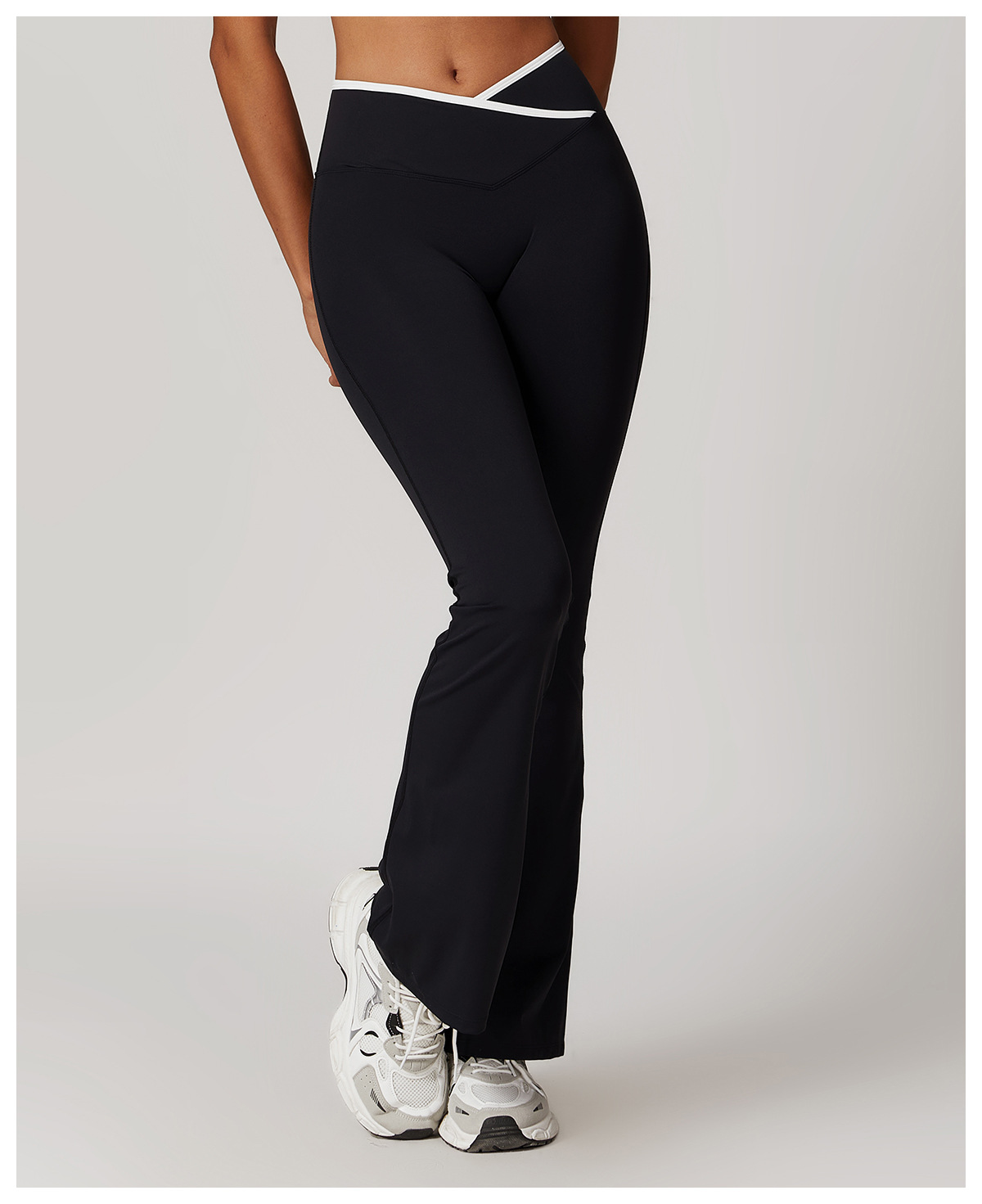 Ombreezy Slim-Fit Flared Yoga Leggings