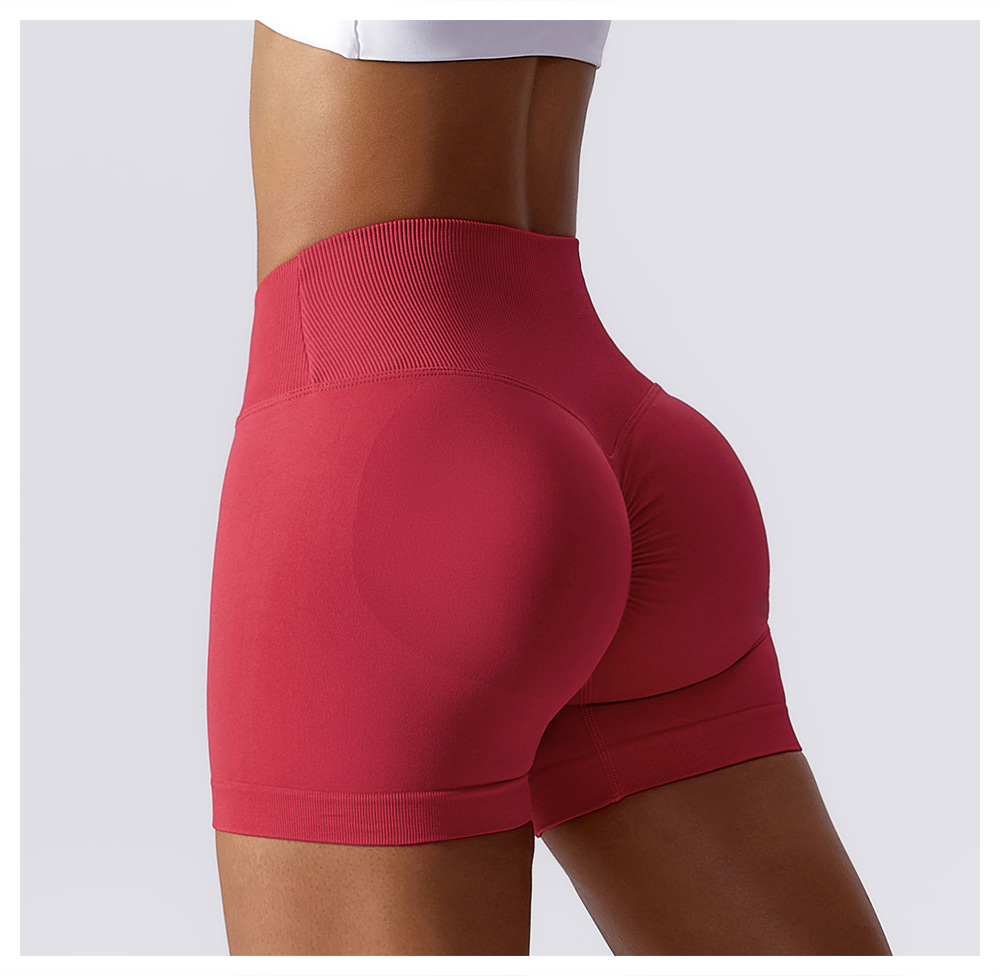 Ombreezy Booty-Lifting High-Waisted Yoga Shorts