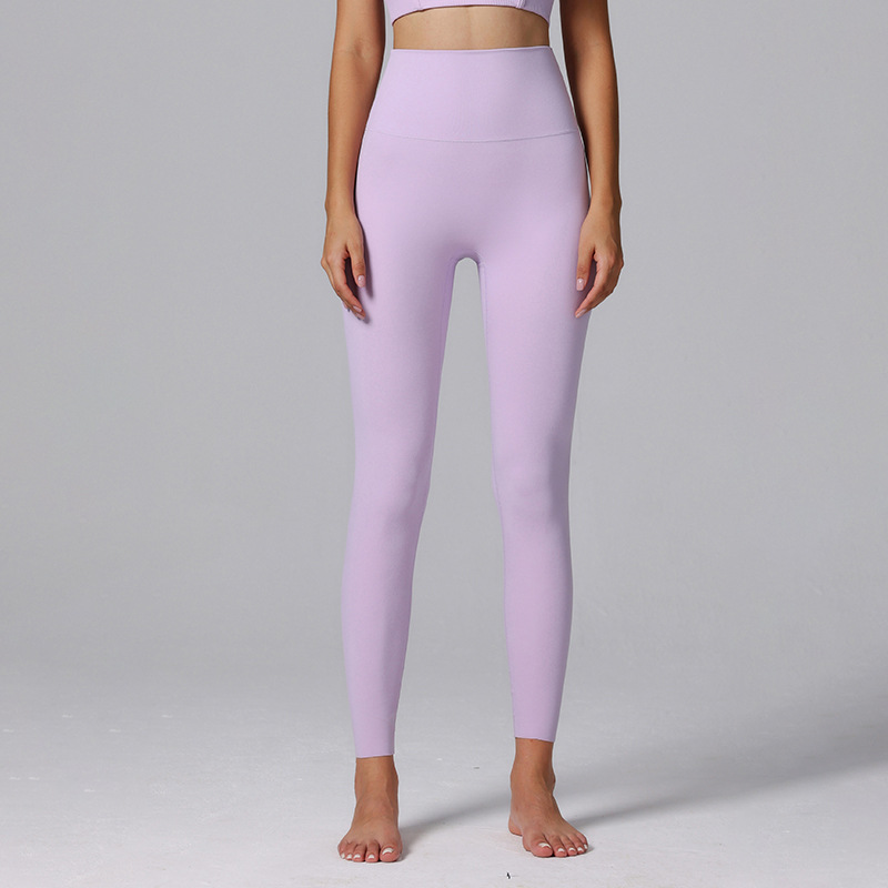 Ombreezy Lycra™ High-Waisted Seamless Yoga Leggings