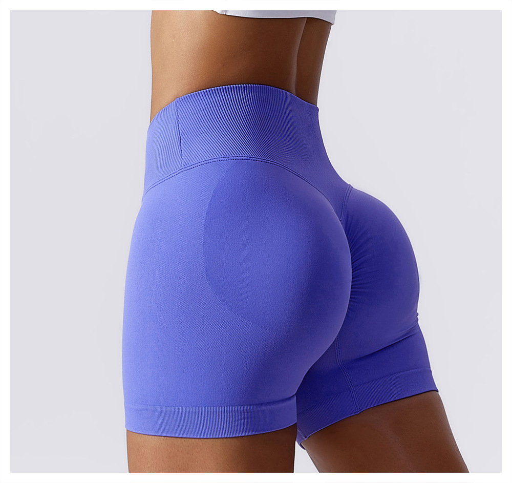 Ombreezy Booty-Lifting High-Waisted Yoga Shorts