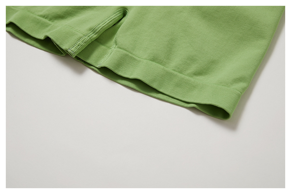 Ombreezy Seamless High-Waisted Yoga Shorts