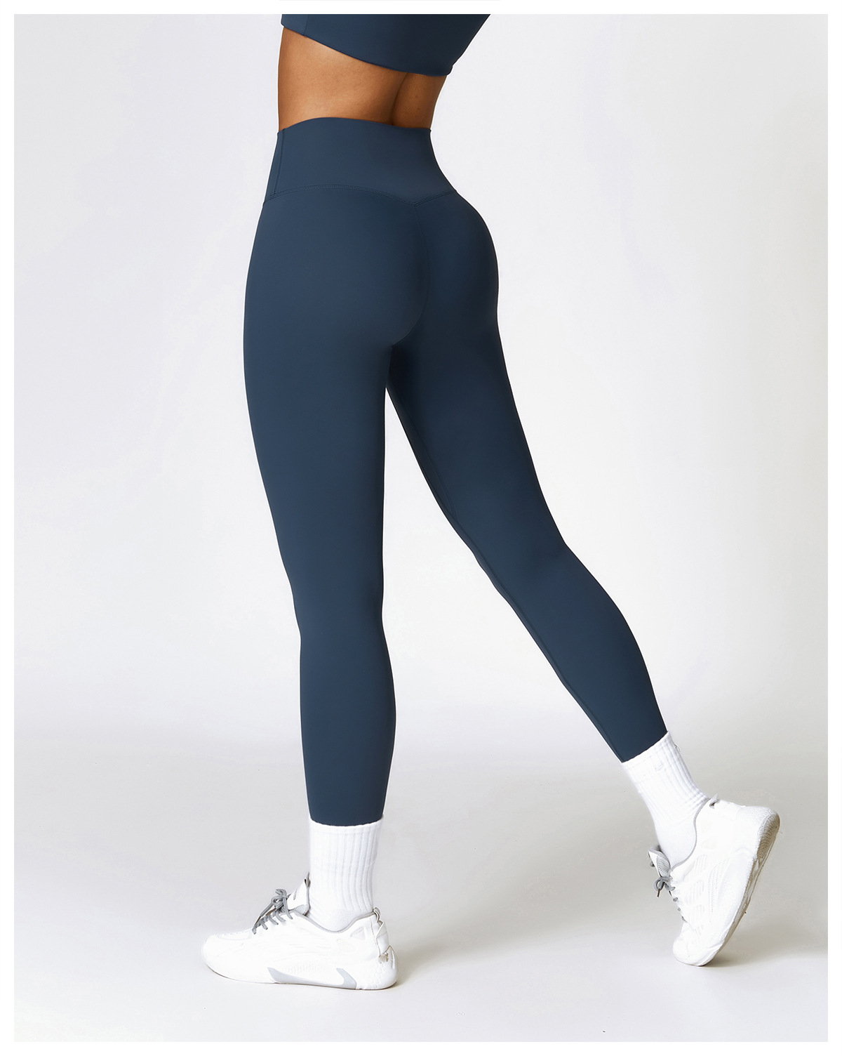 Ombreezy Tummy-Control Brushed Quick-Dry Yoga Leggings