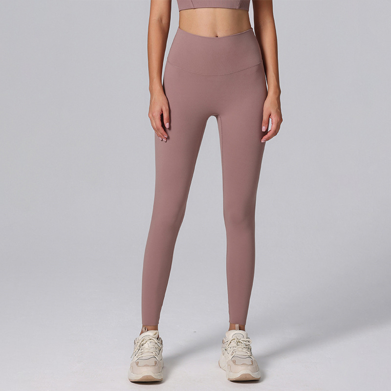 Ombreezy Lycra™ High-Waisted Seamless Yoga Leggings