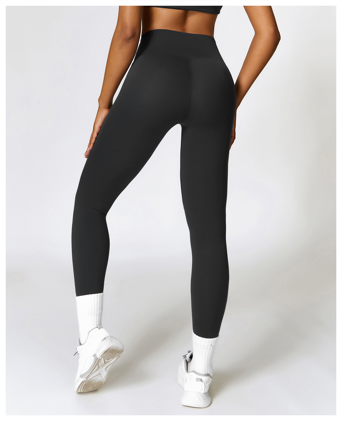 Ombreezy Tummy-Control Brushed Quick-Dry Yoga Leggings